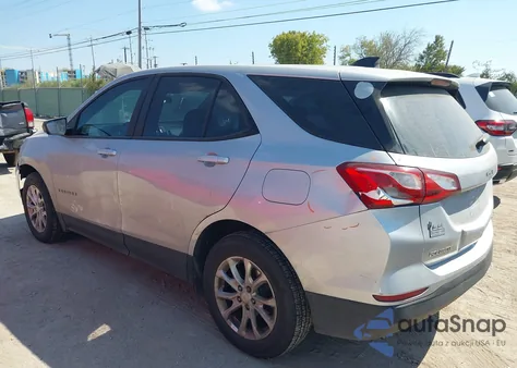 2020 Chevrolet Equinox Fwd Ls z USA, uszkodzony, nr VIN 2GNAXHEV2L6163884